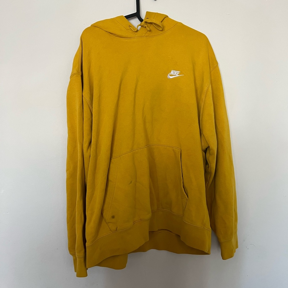 Nike Mustard Yellow Sweatshirt men’s XL